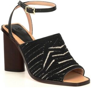 AD & Daughters Haddix Square Toe Ankle Strap Sandals